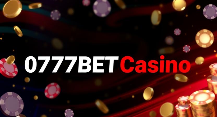 Variety of slot machines available on 0777BET